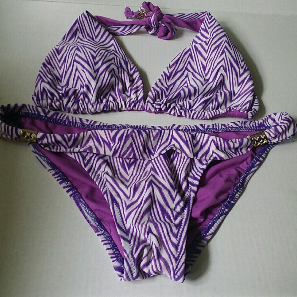 MOSSIMO SWIMSUIT 2 PIECE BIKINI SZ M